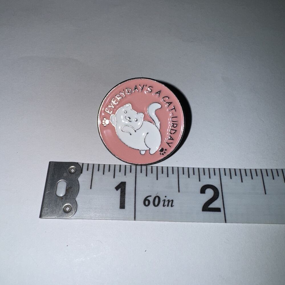 Every day’s A Caturday Cat Or Kitten Pin Brooch